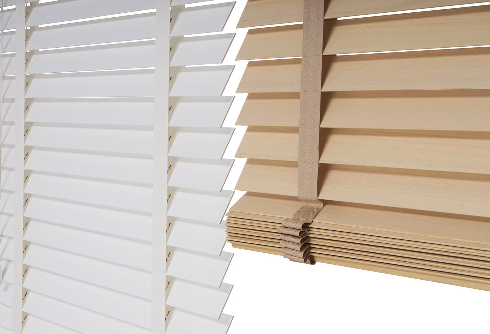 Houten jaloezieën 65mm ABACHI - Afbeelding 3