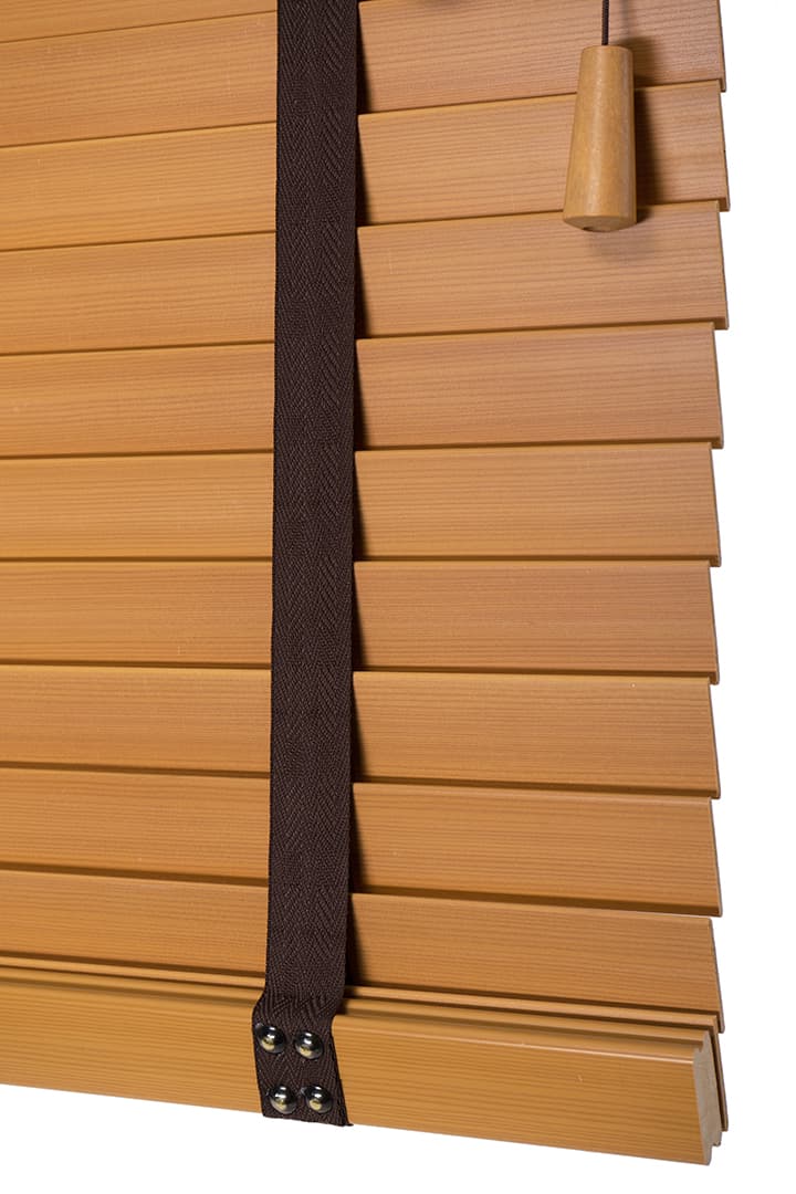 PVC Jaloezieën Faux Wood 35mm Cedro - Afbeelding 7