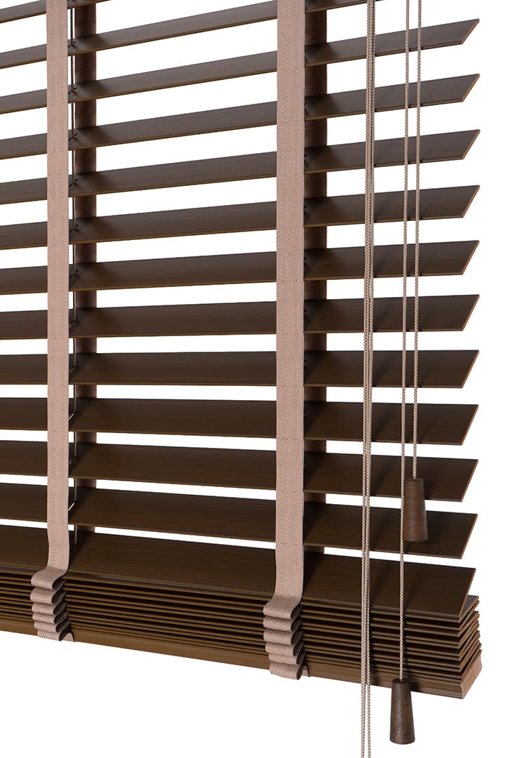 PVC Jaloezieën Faux Wood 50mm Cedro - Afbeelding 7